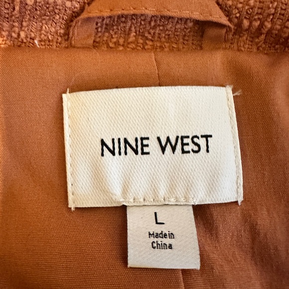 Nine West Women’s Size L Cropped Zipper Detail Jacket - Picture 2 of 6